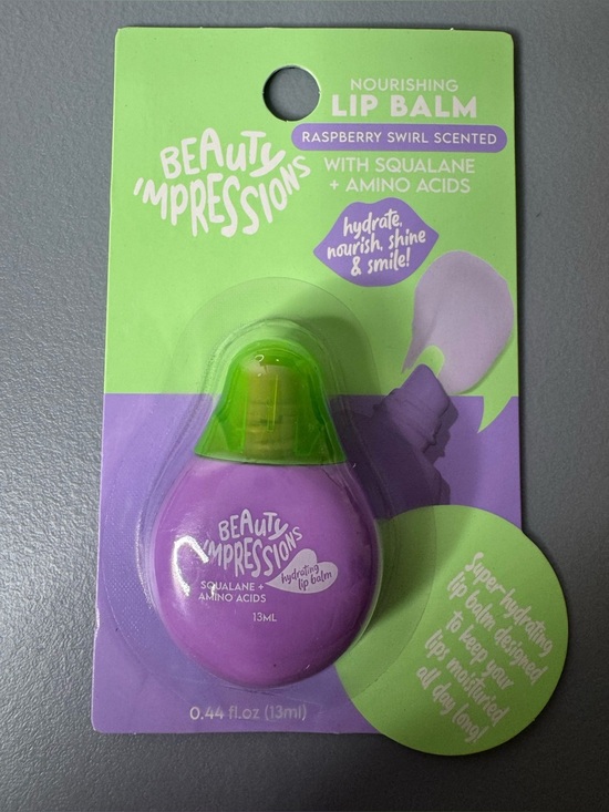 Other - Beauty Impressions Raspberry Swirl Nourishing Lip Balm moisturizing Amino acids